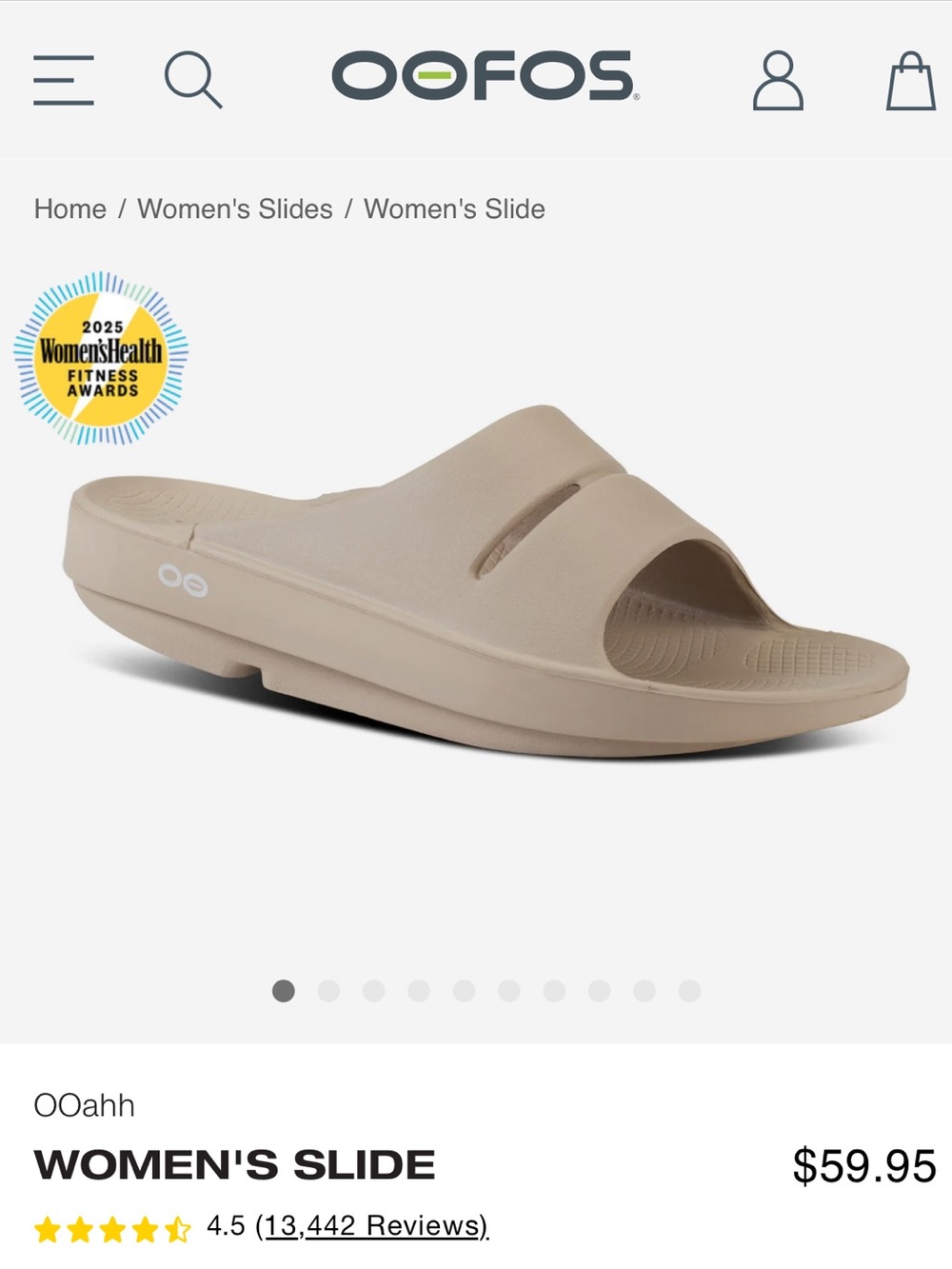 OOFOS Recovery Slide Sandals – Nomad – Women’s US 7 / Men’s US 5 (EU 38) - Picture 6 of 10